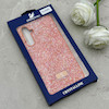 قاب گوشی Galaxy S23 FE سامسونگ نگین دار سواروسکی SWAROVSKI پلاک فلزی نارنجی کد 153036
