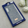 قاب گوشی Galaxy S23 FE سامسونگ نگین دار سواروسکی SWAROVSKI پلاک فلزی سرمه ای کد 153038