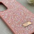 قاب گوشی Galaxy S24 FE سامسونگ نگین دار سواروسکی SWAROVSKI پلاک فلزی صورتی کد 153042