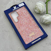 قاب گوشی Galaxy S25 Ultra سامسونگ نگین دار سواروسکی SWAROVSKI پلاک فلزی نارنجی کد 153049