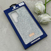 قاب گوشی Galaxy S25 Ultra سامسونگ نگین دار سواروسکی SWAROVSKI پلاک فلزی نقره ای کد 153051