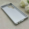 قاب گوشی Galaxy S23 Ultra سامسونگ نگین دار سواروسکی SWAROVSKI پلاک فلزی نقره ای کد 153054