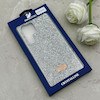 قاب گوشی Galaxy S23 Ultra سامسونگ نگین دار سواروسکی SWAROVSKI پلاک فلزی نقره ای کد 153054