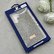 قاب گوشی Galaxy S23 Ultra سامسونگ نگین دار سواروسکی SWAROVSKI پلاک فلزی طلایی کد 153056