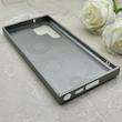 قاب گوشی Galaxy S23 Ultra سامسونگ نگین دار سواروسکی SWAROVSKI پلاک فلزی خاکستری کد 153058