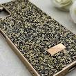 قاب گوشی Poco M3 - Redmi 9T شیائومی نگین دار سواروسکی SWAROVSKI پلاک فلزی طلایی کد 153059