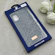 قاب گوشی Poco M3 - Redmi 9T شیائومی نگین دار سواروسکی SWAROVSKI پلاک فلزی سرمه ای کد 153060