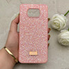 قاب گوشی Poco X3 - Poco X3 Pro شیائومی نگین دار سواروسکی SWAROVSKI پلاک فلزی صورتی کد 153063