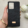قاب گوشی Poco X5 Pro - Redmi Note 12 Pro 5G شیائومی نگین دار سواروسکی SWAROVSKI پلاک فلزی مشکی کد 153068