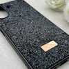 قاب گوشی Redmi 13C - Poco C65 شیائومی نگین دار سواروسکی SWAROVSKI پلاک فلزی مشکی کد 153072