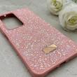 قاب گوشی Redmi 15 4G شیائومی نگین دار سواروسکی SWAROVSKI پلاک فلزی صورتی کد 153074