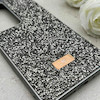 قاب گوشی Redmi 15 4G شیائومی نگین دار سواروسکی SWAROVSKI پلاک فلزی خاکستری کد 153075