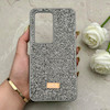 قاب گوشی Redmi 15 4G شیائومی نگین دار سواروسکی SWAROVSKI پلاک فلزی خاکستری کد 153075