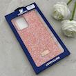 قاب گوشی Redmi Note 12 4G شیائومی نگین دار سواروسکی SWAROVSKI پلاک فلزی نارنجی کد 153078
