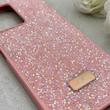 قاب گوشی Redmi Note 12 4G شیائومی نگین دار سواروسکی SWAROVSKI پلاک فلزی صورتی کد 153079