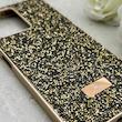 قاب گوشی Redmi Note 12 4G شیائومی نگین دار سواروسکی SWAROVSKI پلاک فلزی طلایی کد 153080