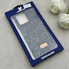 قاب گوشی Redmi Note 12 4G شیائومی نگین دار سواروسکی SWAROVSKI پلاک فلزی سرمه ای کد 153083