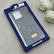 قاب گوشی Redmi Note 12 4G شیائومی نگین دار سواروسکی SWAROVSKI پلاک فلزی سرمه ای کد 153083