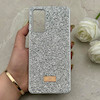 قاب گوشی Redmi Note 11 Pro 4G Global - Redmi Note 11 Pro 5G Global - Redmi Note 11E Pro - Redmi Note 12 Pro 4G شیائومی نگین دار سواروسکی SWAROVSKI پلاک فلزی نقره ای کد 153085