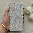 قاب گوشی Redmi Note 11 Pro 4G Global - Redmi Note 11 Pro 5G Global - Redmi Note 11E Pro - Redmi Note 12 Pro 4G شیائومی نگین دار سواروسکی SWAROVSKI پلاک فلزی نقره ای کد 153085