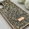 قاب گوشی Redmi Note 11 Pro 4G Global - Redmi Note 11 Pro 5G Global - Redmi Note 11E Pro - Redmi Note 12 Pro 4G شیائومی نگین دار سواروسکی SWAROVSKI پلاک فلزی طلایی کد 153089