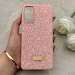 قاب گوشی Redmi Note 11 Pro 4G Global - Redmi Note 11 Pro 5G Global - Redmi Note 11E Pro - Redmi Note 12 Pro 4G شیائومی نگین دار سواروسکی SWAROVSKI پلاک فلزی صورتی کد 153090