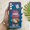 قاب گوشی Galaxy A14 سامسونگ فانتزی ژله ای محافظ لنز دار طرح NASA کد 150955