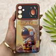 قاب گوشی Galaxy A24 سامسونگ فانتزی ژله ای محافظ لنز دار طرح فضانورد کد 150976