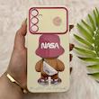 قاب گوشی Galaxy A24 سامسونگ فانتزی ژله ای محافظ لنز دار طرح NASA کد 150980
