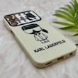 قاب گوشی Galaxy A24 سامسونگ فانتزی ژله ای محافظ لنز دار طرح KARL کد 150982