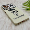 قاب گوشی Poco X5 Pro شیائومی فانتزی ژله ای محافظ لنز دار طرح KARL کد 151038