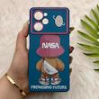 قاب گوشی Poco X5 Pro شیائومی فانتزی ژله ای محافظ لنز دار طرح NASA کد 151039