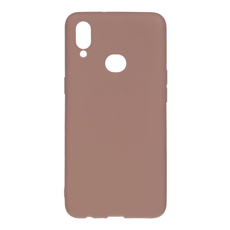 قاب گوشی Galaxy A10S سامسونگ طرح ژله ای ROCK کرم شکلاتی کد 98922
