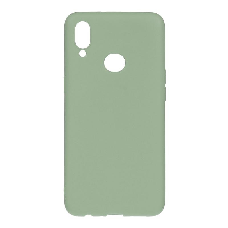 قاب گوشی Galaxy A10S سامسونگ طرح ژله ای ROCK سبز نعنایی کد 98923