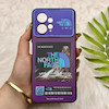 قاب گوشی Redmi Note 12 4G شیائومی فانتزی ژله ای محافظ لنز دار طرح The North Face کد 151091