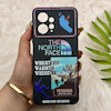 قاب گوشی Redmi Note 12 4G شیائومی فانتزی ژله ای محافظ لنز دار طرح The North Face کد 151093
