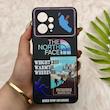 قاب گوشی Redmi Note 12 4G شیائومی فانتزی ژله ای محافظ لنز دار طرح The North Face کد 151093