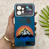 قاب گوشی Redmi Note 12 4G شیائومی فانتزی ژله ای محافظ لنز دار طرح The North Face کد 151094