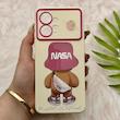 قاب گوشی Redmi Note 12 4G شیائومی فانتزی ژله ای محافظ لنز دار طرح NASA کد 151100