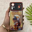 قاب گوشی Redmi Note 12S شیائومی فانتزی ژله ای محافظ لنز دار طرح فضانورد کد 151105
