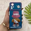 قاب گوشی Redmi Note 12S شیائومی فانتزی ژله ای محافظ لنز دار طرح NASA کد 151107