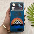 قاب گوشی Redmi Note 12S شیائومی فانتزی ژله ای محافظ لنز دار طرح The North Face کد 151118
