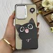 قاب گوشی Galaxy A53 سامسونگ So CooL اورجینال فانتزی براش لیزری لنز کرومی طرح گربه کیوت کد 152427