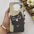 قاب گوشی Poco X3 - Poco X3 Pro شیائومی So CooL اورجینال فانتزی براش لیزری لنز کرومی طرح گربه کیوت کد 152439