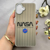 قاب گوشی Galaxy A07 سامسونگ کرکره ای لیزری سخت Hard براش اسپرت لنزسیلور طرح NASA کد 152166