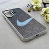 قاب گوشی Galaxy A17 سامسونگ کرکره ای لیزری سخت Hard براش اسپرت لنزسیلور طرح NIKE کد 152181