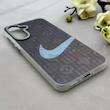 قاب گوشی Galaxy A36 سامسونگ کرکره ای لیزری سخت Hard براش اسپرت لنزسیلور طرح NIKE کد 152188