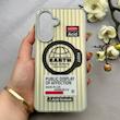 قاب گوشی Galaxy A56 سامسونگ کرکره ای لیزری سخت Hard براش اسپرت لنزسیلور طرح EARTH کد 152214
