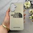 قاب گوشی Galaxy A56 سامسونگ کرکره ای لیزری سخت Hard براش اسپرت لنزسیلور طرح The North Face کد 152218
