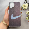 قاب گوشی Galaxy A12 - M12 سامسونگ کرکره ای لیزری سخت Hard براش اسپرت لنزسیلور طرح NIKE کد 152222